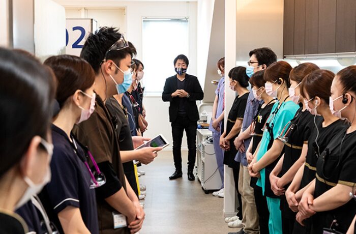 チーム医療の様子
