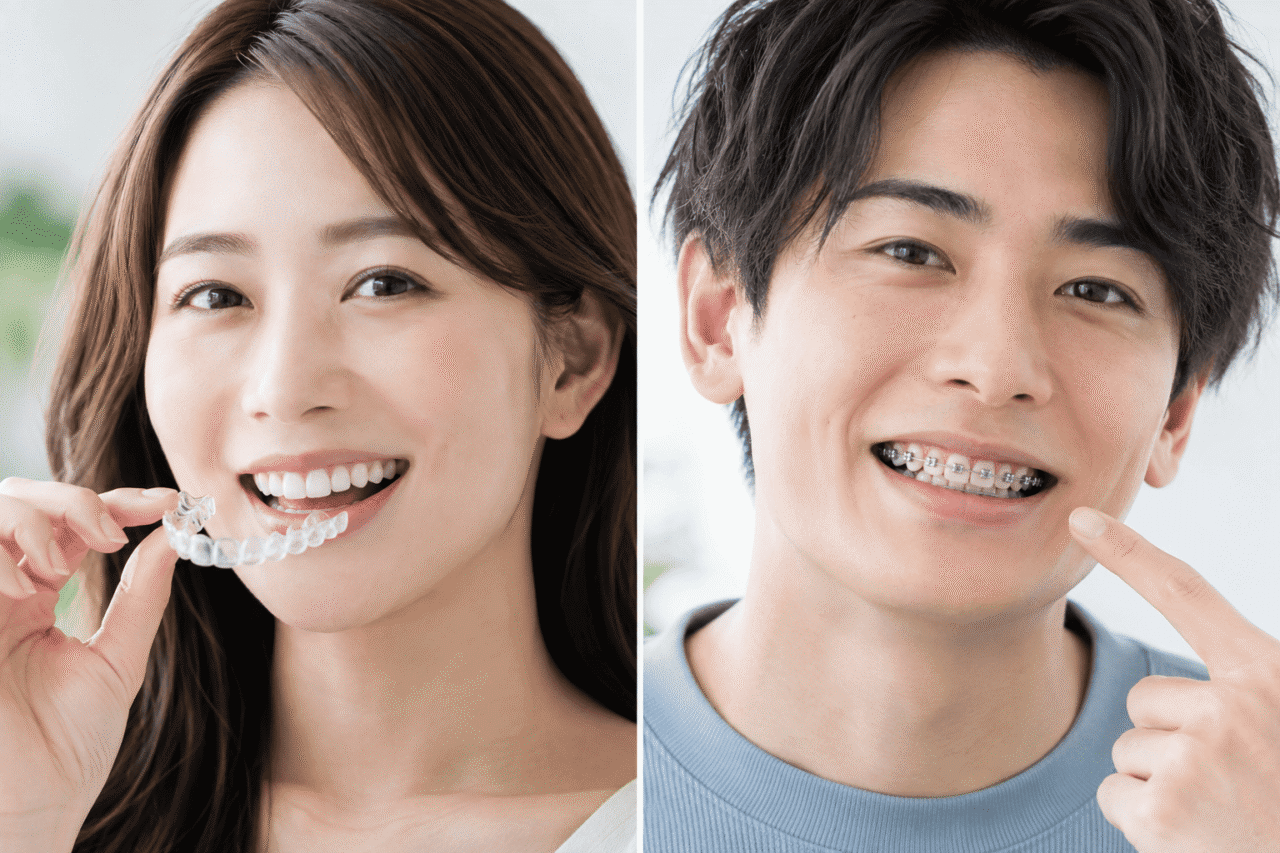 インビザラインとワイヤー矯正の主な違い