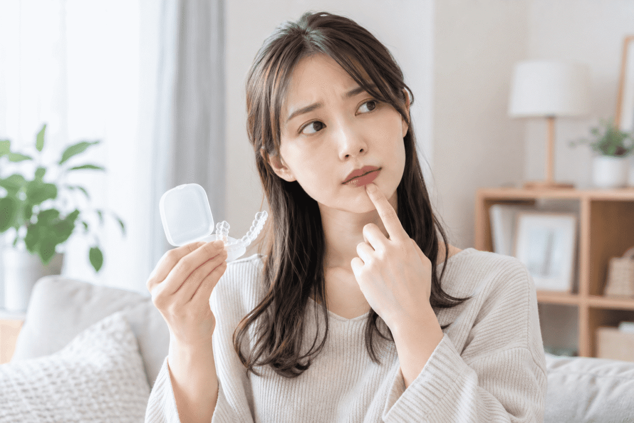 インビザラインとワイヤー矯正のどちらが向いているか比較するイメージ